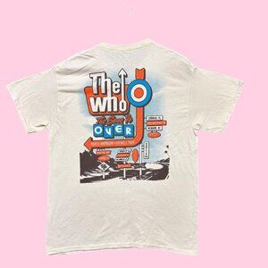 The Who The Song is Over Farewell Tour Rock Band Tee L